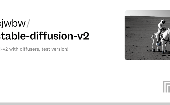 Cjwbw/stable-diffusion-v2 | API Reference