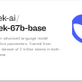 Deepseek-ai/deepseek-67b-base | Api-reference