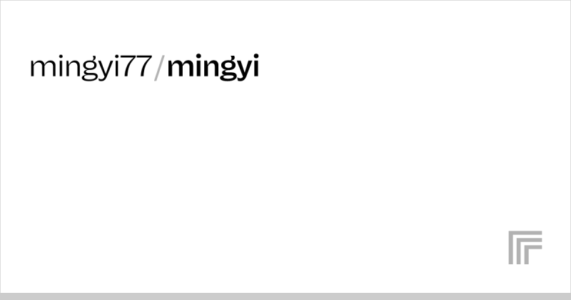Mingyi Mingyi Github - Ultra HD Mobile Dark Arts | Free Download