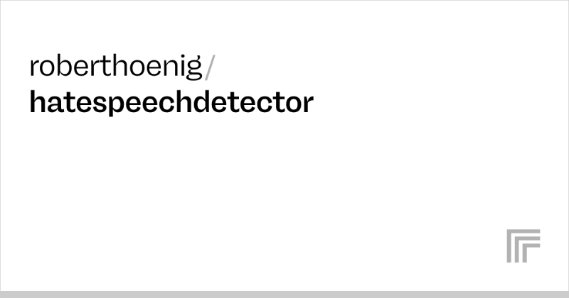 Atrifat Hate Speech Detector Run With An Api On Replicate - Geometric Photo Collection - Mobile Quality