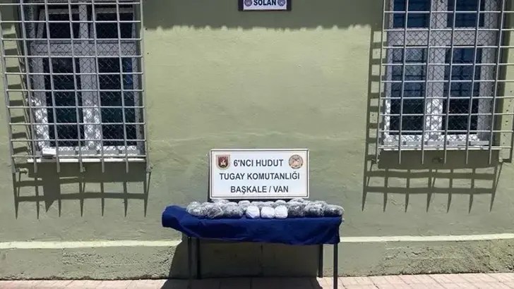 Milli Savunma Bakanlığı (MSB), Van’da hudut hattında yapılan arama-tarama faaliyetinde 30 kilo