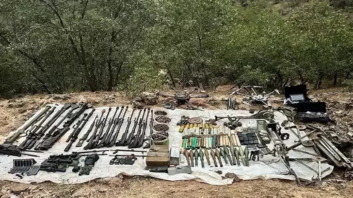 Milli Savunma Bakanlığı (MSB), Pençe-Kilit Operasyonu bölgesinde terör örgütü PKK’ya