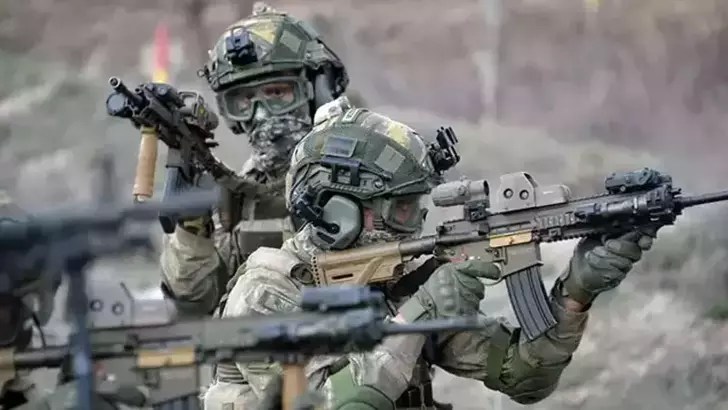 Milli Savunma Bakanlığı (MSB), Suriye’nin kuzeyinde 10 PKK/YPG’li terörist ile Irak’ın kuzeyinde