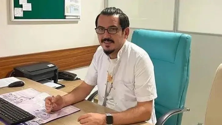 Elazığ‘da anestezi doktoru Sinan Bulut (36) yanında boş anestezi ilacıyla
