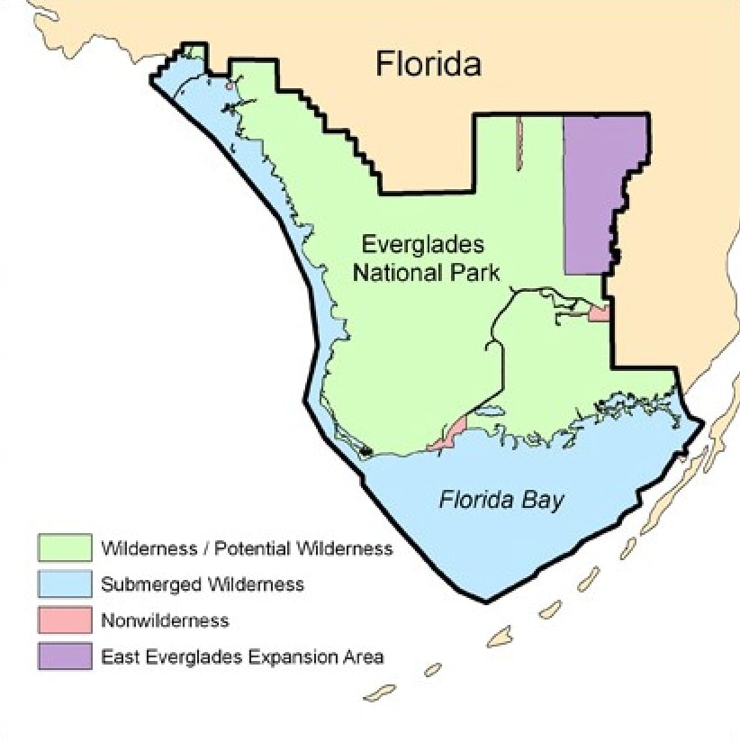 18 Exciting Everglades Hikes You Everglades Trails 1 2 Everglades Everglades NP Map 