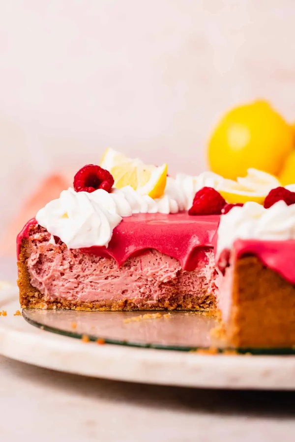 lemon-raspberry-cheesecake