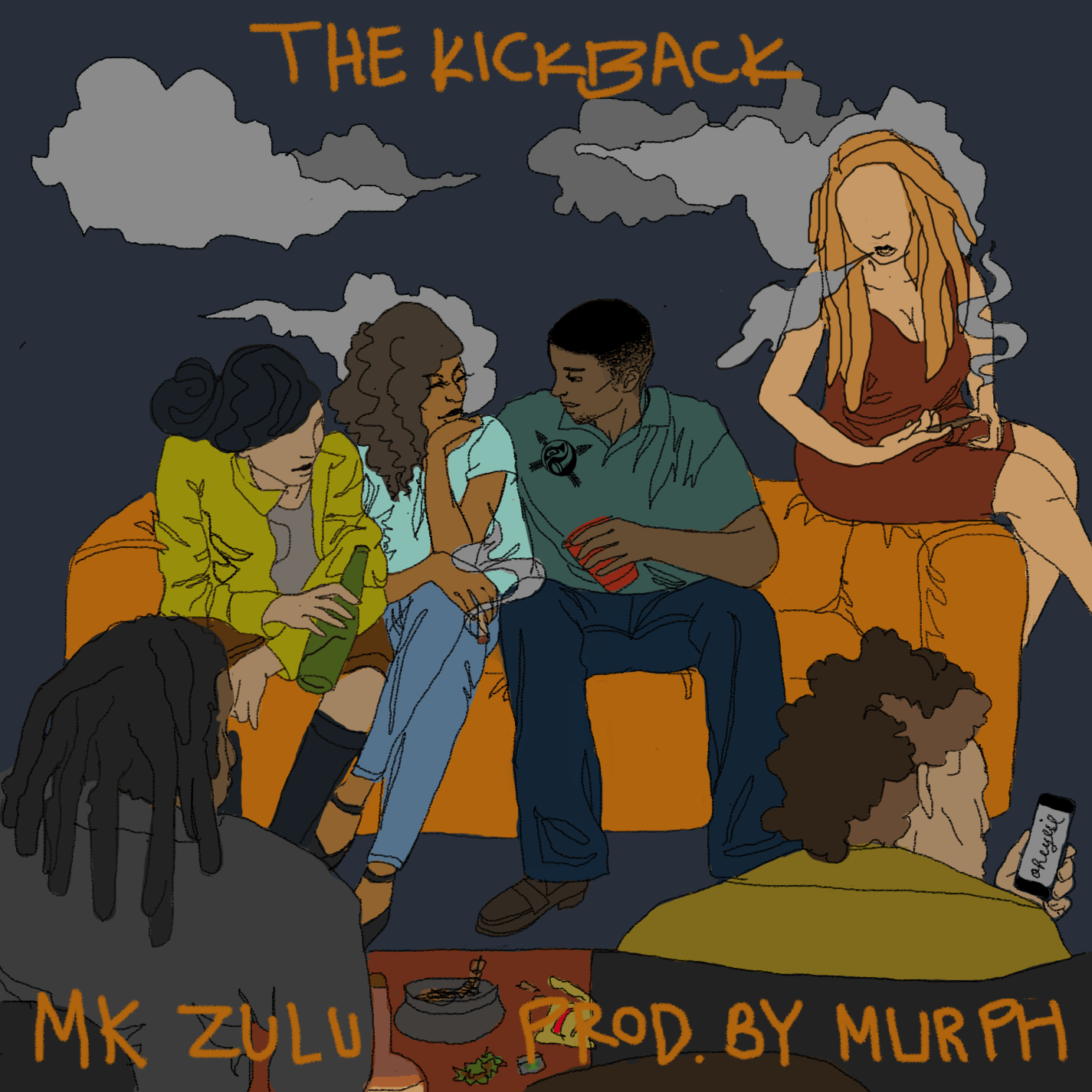 Cover art for MK Zulu The Kickback