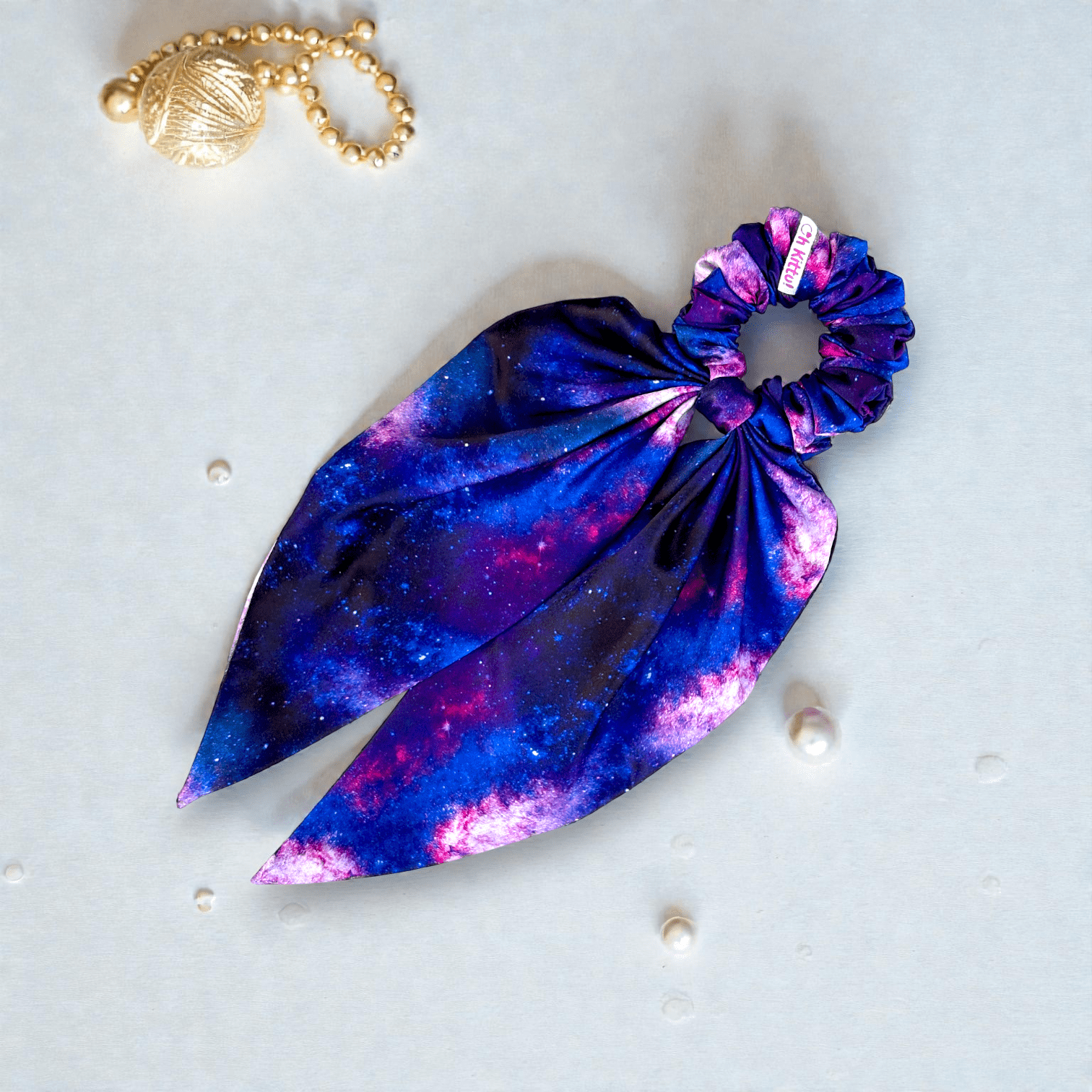 barbie bunny tail scrunchie