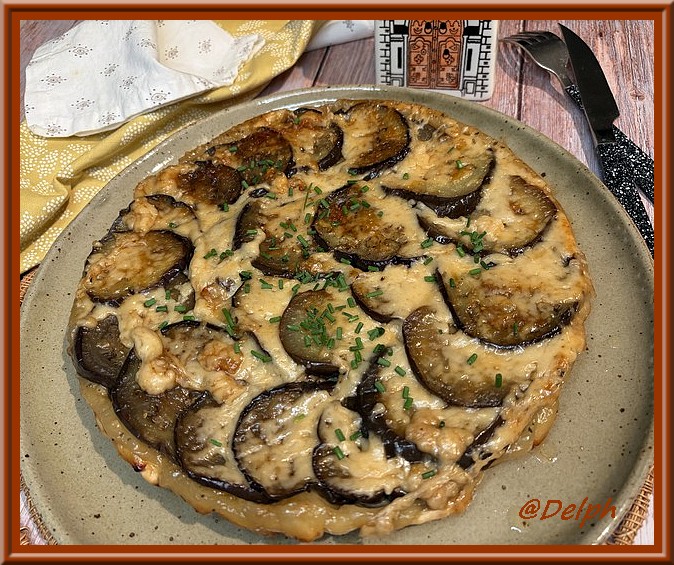 Tatin d'aubergines