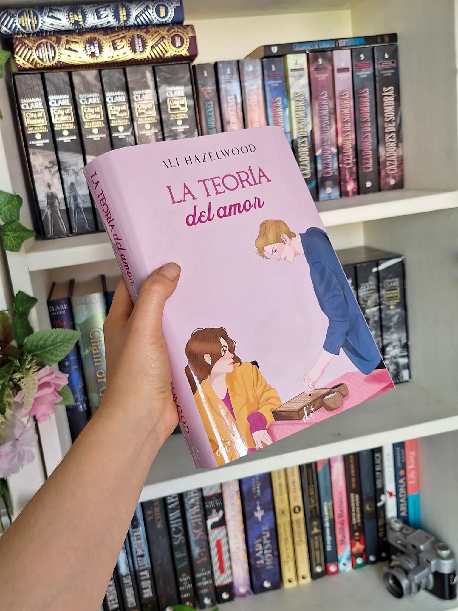 Sobrecubierta "La teoría del amor"