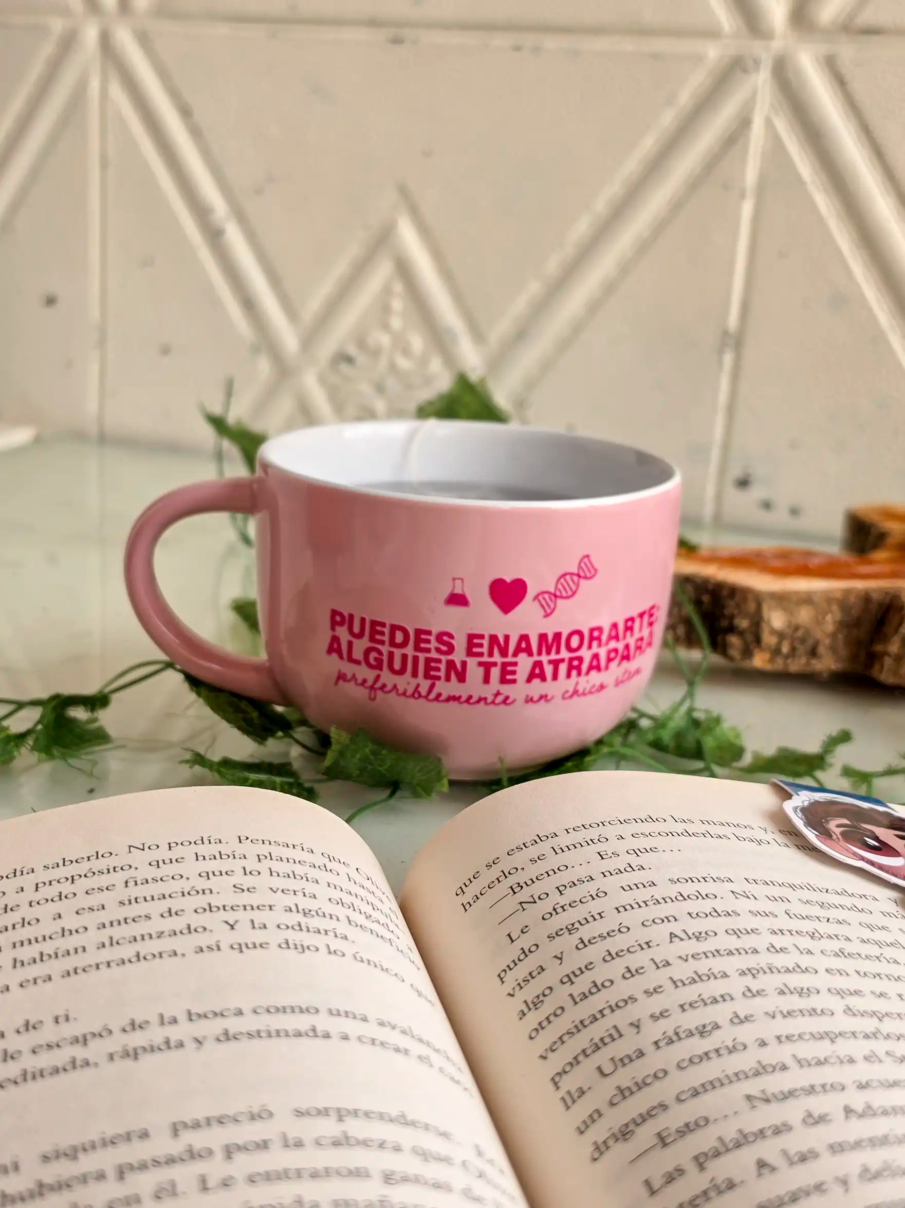 Taza  "Alguien te atrapará"