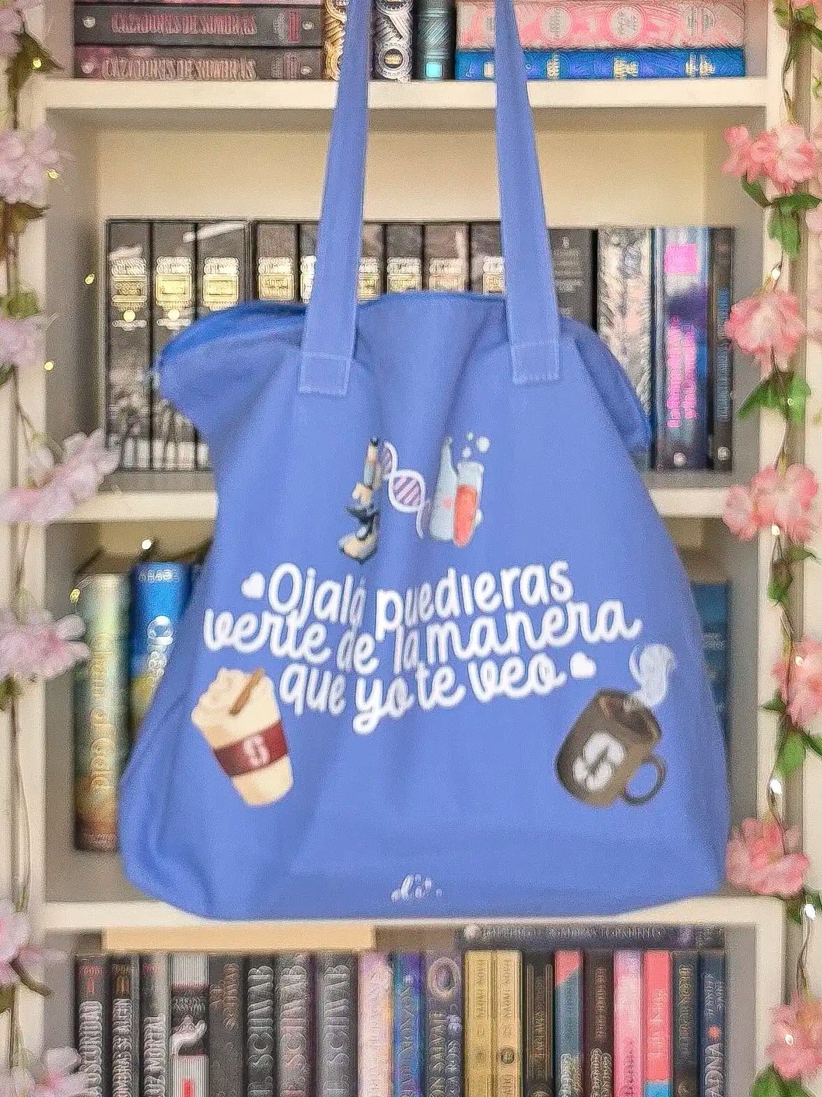 Tote "Hipótesis del amor" con cierre