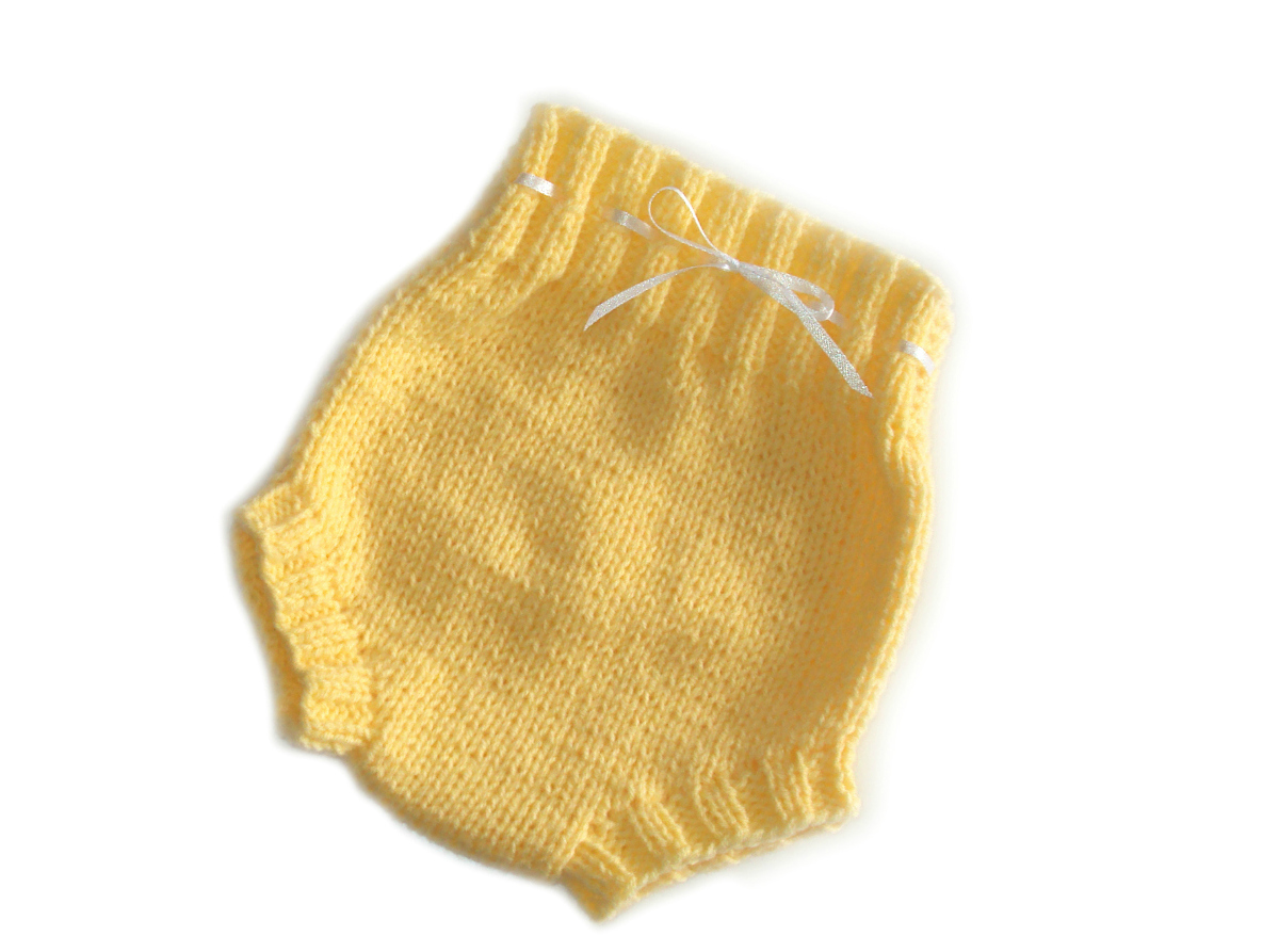 easy baby bloomers diaper covers soakers knitting pattern