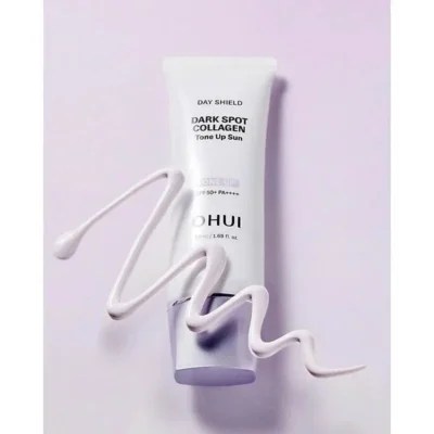 Kem Chống Nắng Cải Thiện Đốm Nâu Và Nâng Tone Ohui Day Shield Dark Spot Collagen Tone Up Sun Kem Chống Nắng Cải Thiện Đốm Nâu Và Nâng Tone Ohui Day Shield Dark Spot Collagen Tone Up Sun