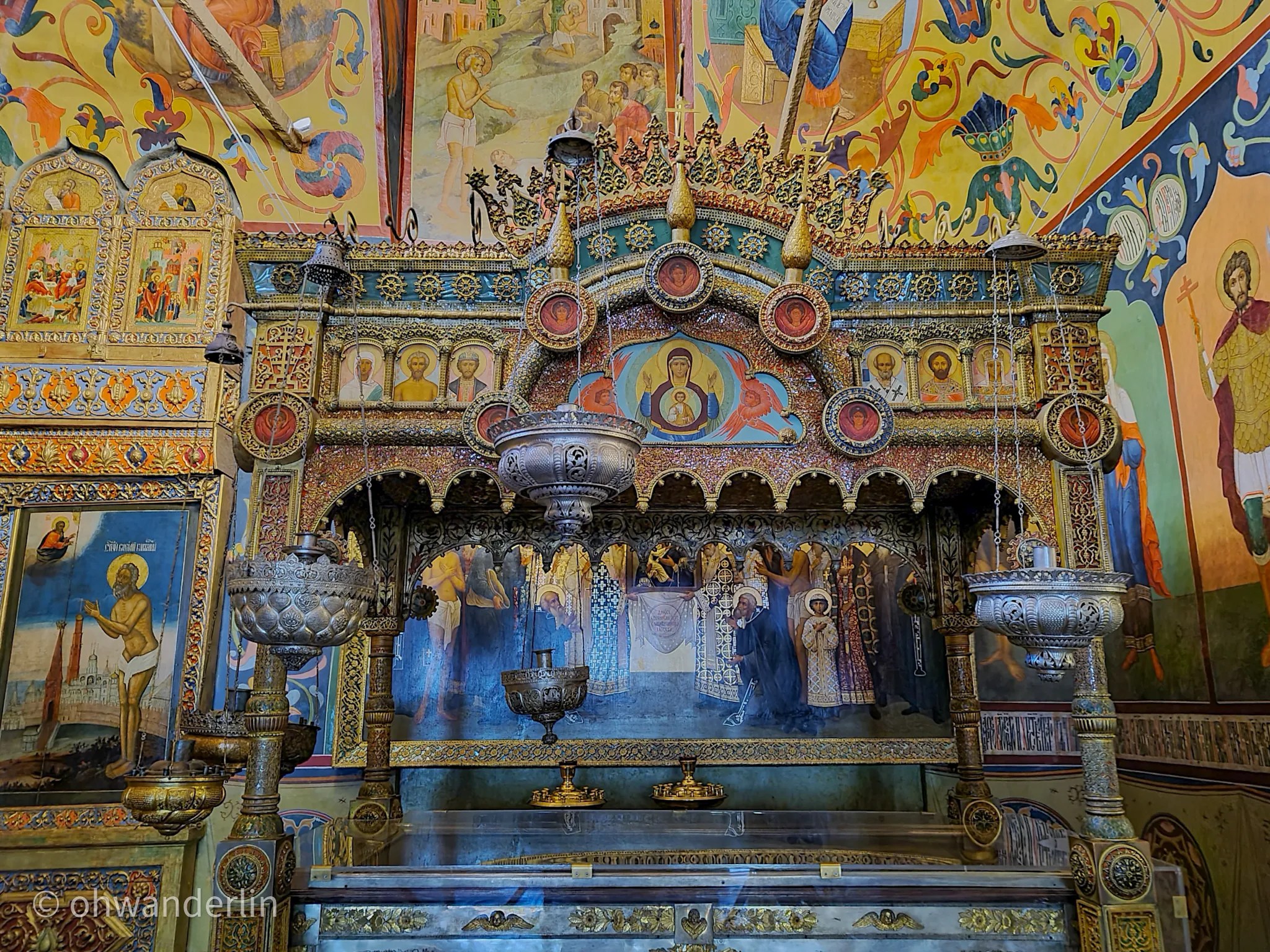 St basil's cathedral interior
