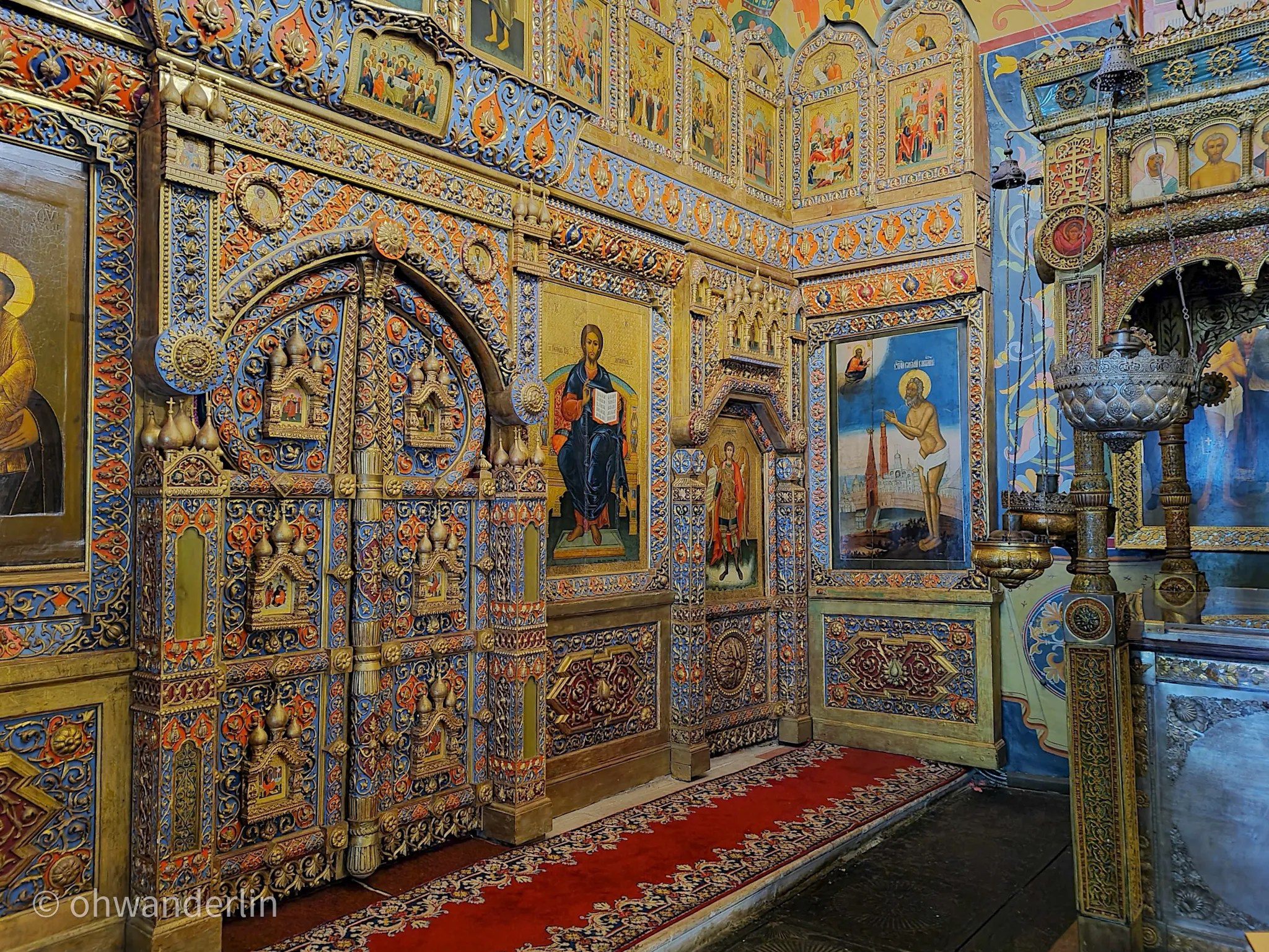 St basil's cathedral interior