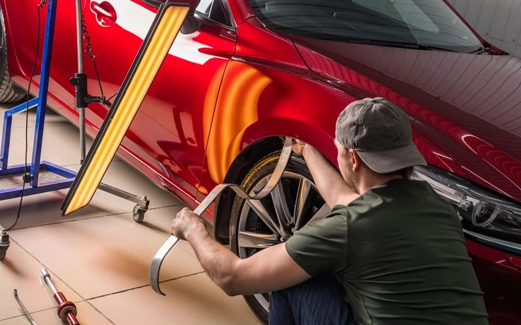 DIY Hail Damage Repair