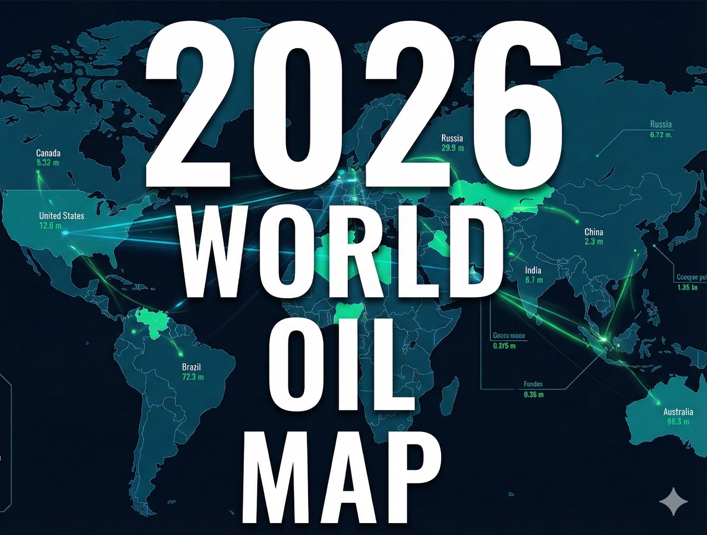 World Oil Map 2026 Preview 