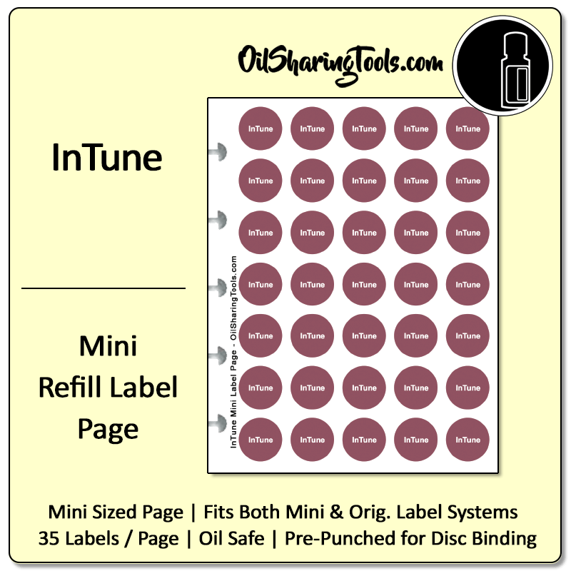 InTune Mini Label Page – Oil Sharing Tools