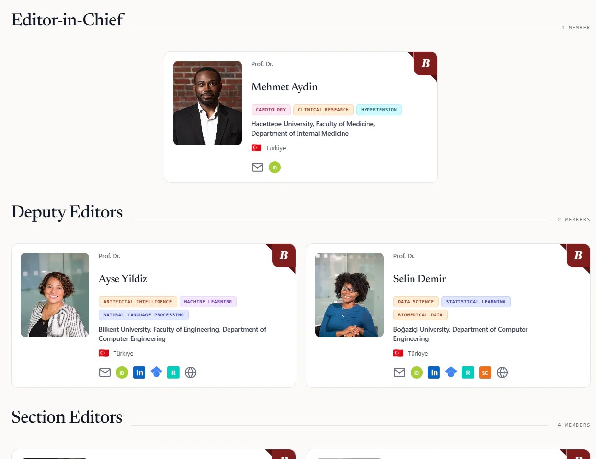 OJS için Resimli Editör Kurulu Eklentisi - Editorial Board Manager