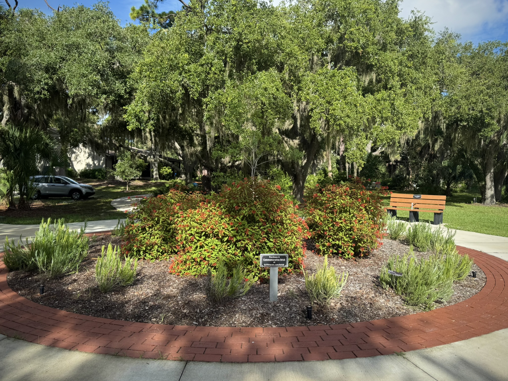 Commemorative Brick Garden Osprey Junction Trailhead