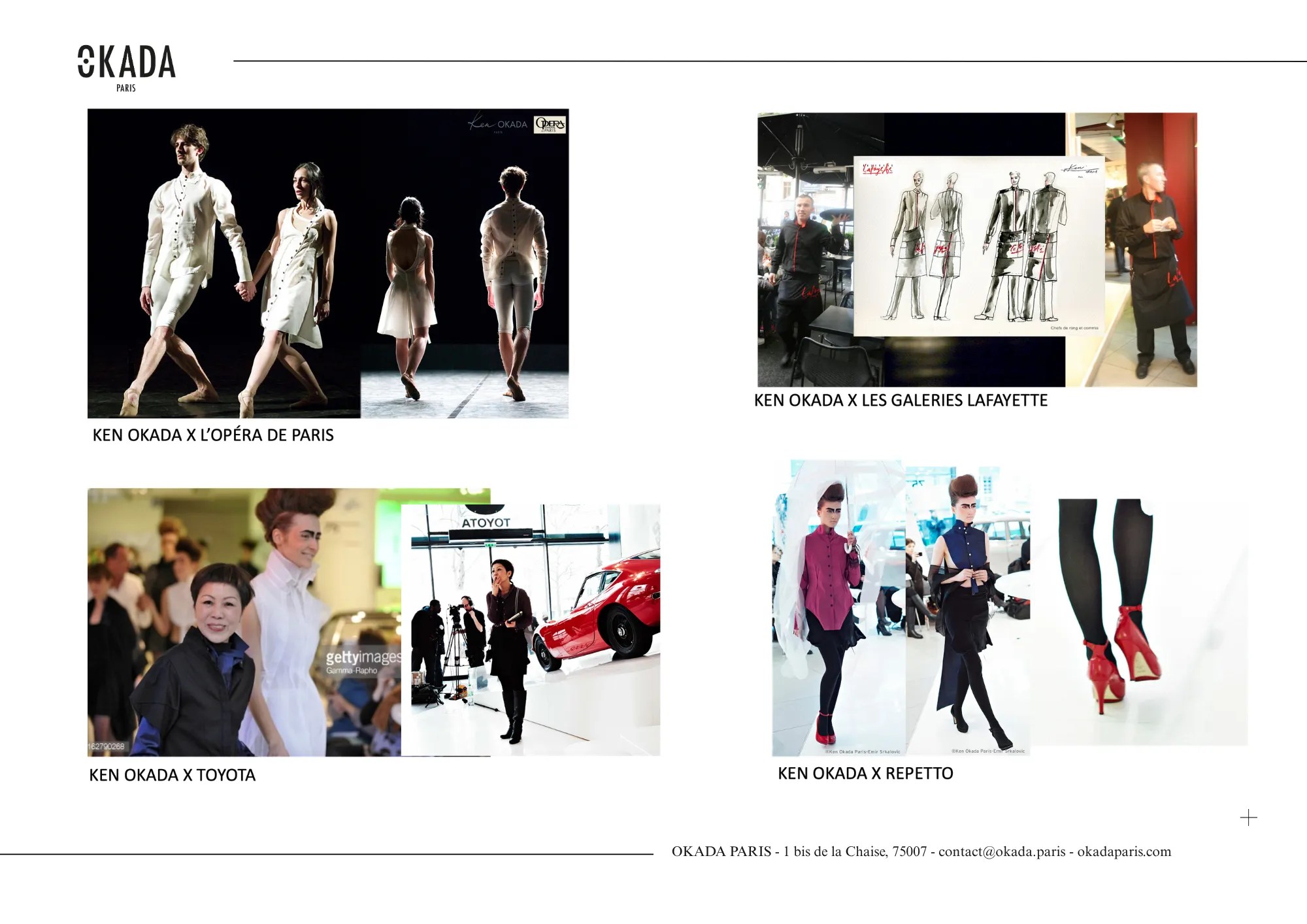 PRESS KIT — 25 YEARS OF OKADA PARIS