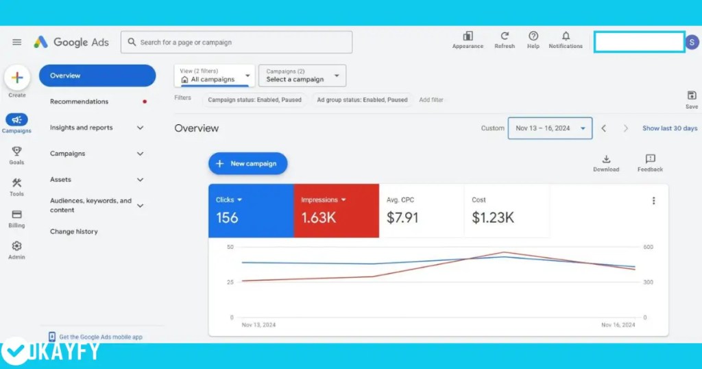 Purchase Google Ads accounts