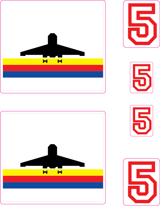 6440 Replacement stickers