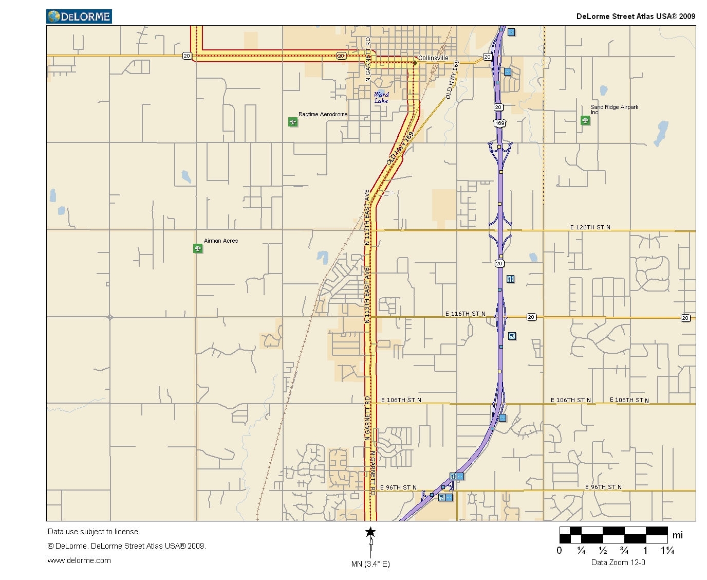 Oklahoma Highways US Route 75 Tulsa To Caney KS Us75tul Can3 