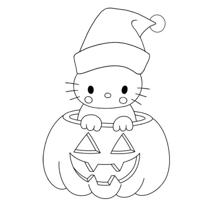 Hello kitty coloring book: printable pictures and sheets