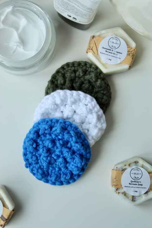 Easy Pot and Dish Scrubber Free Crochet Pattern - OkieGirlBling'n'Things