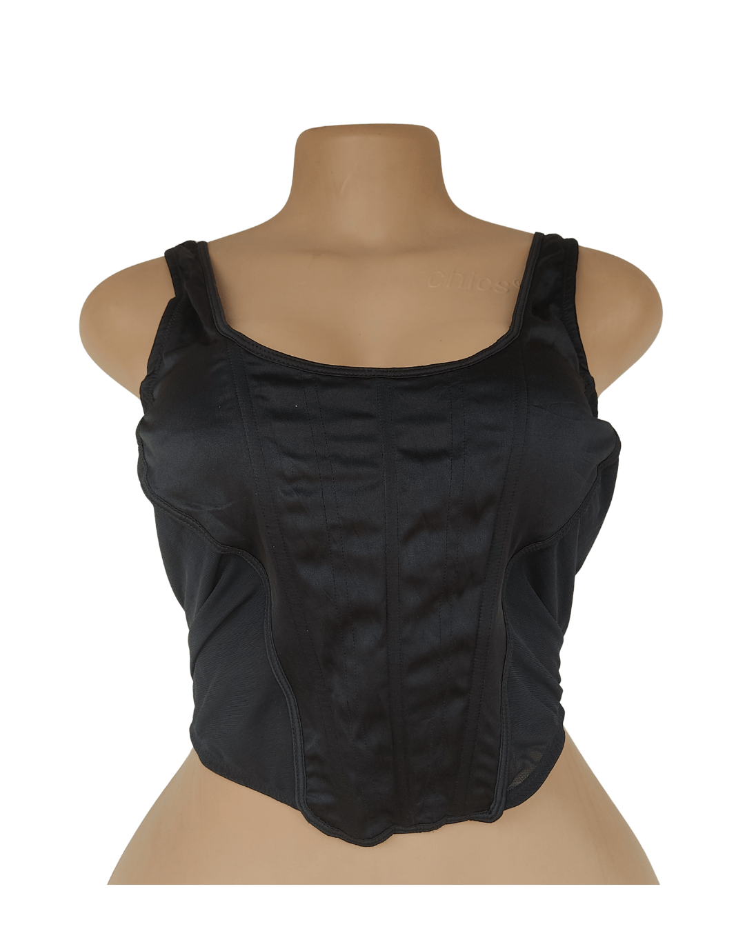 UK 10-12 – Regala Black Bustier Top
