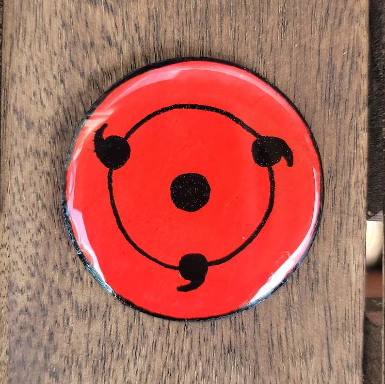 Sharingan Badge Reel/Phone Holder