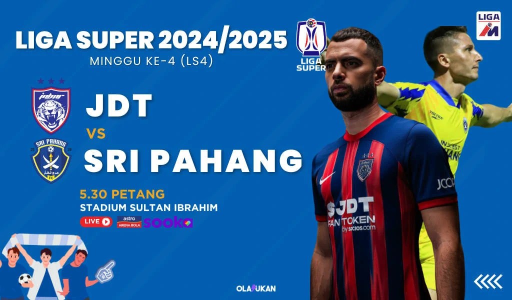 jdt vs sri pahang