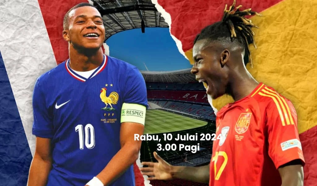 sepanyol vs perancis separuh akhir euro 2024