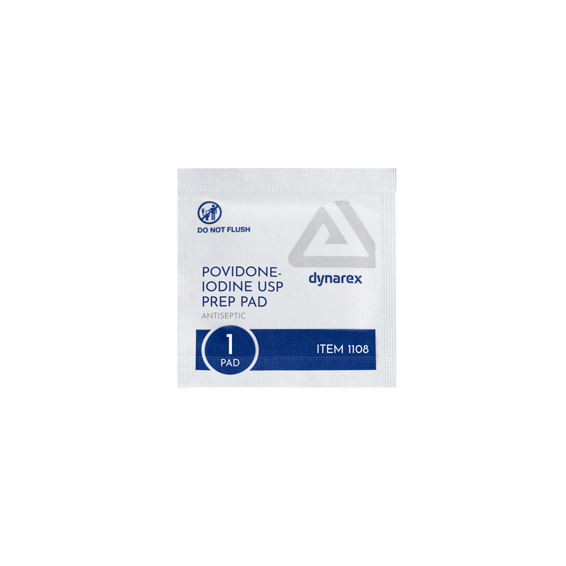 Dynarex Povidone Iodine Prep Pad