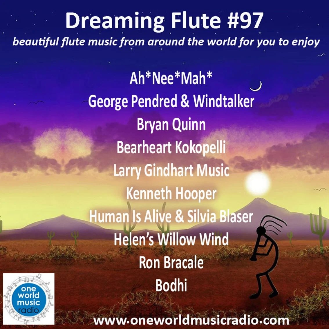 Dreaming Flutes Show from One Music World Radio