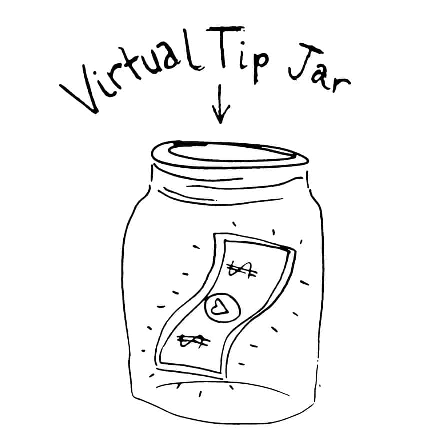 Virtual Tip Jar