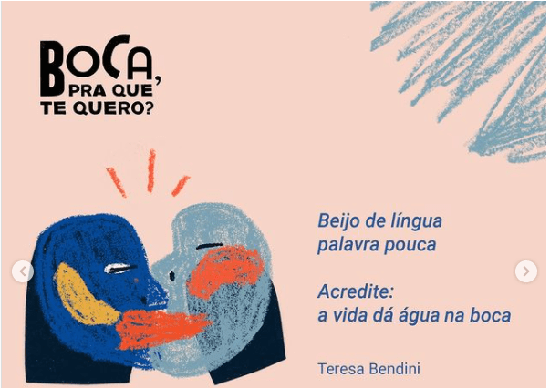 “Boca pra que te quero”