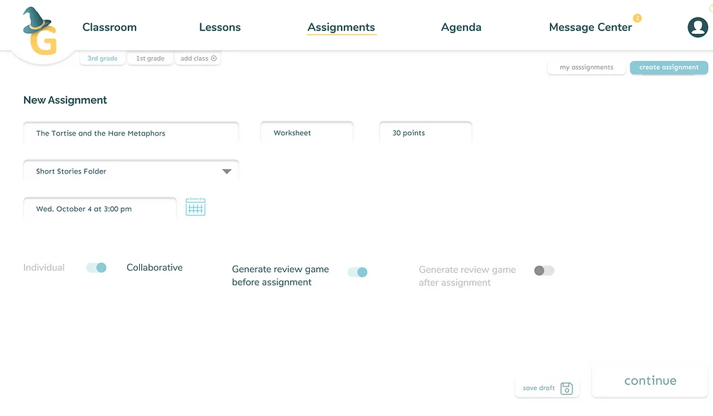 Create-Assignment