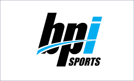 HPI Sports logo featuring bold black and blue text with a swoosh design.