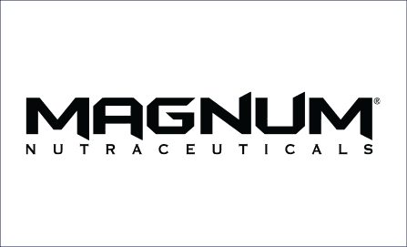Magnum Nutraceuticals logo for health and fitness products.