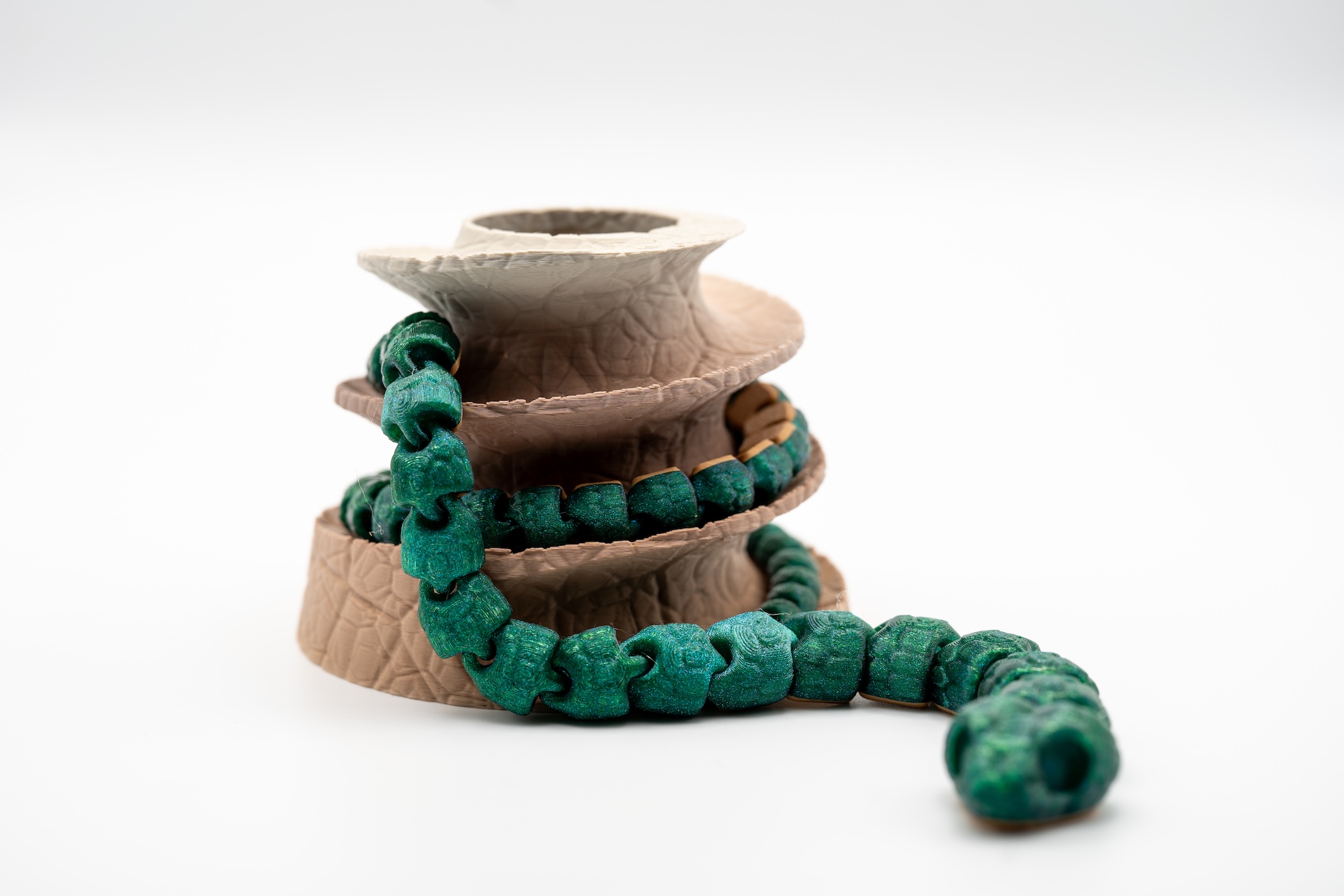 Spoolio Pot Crayon Serpent 3