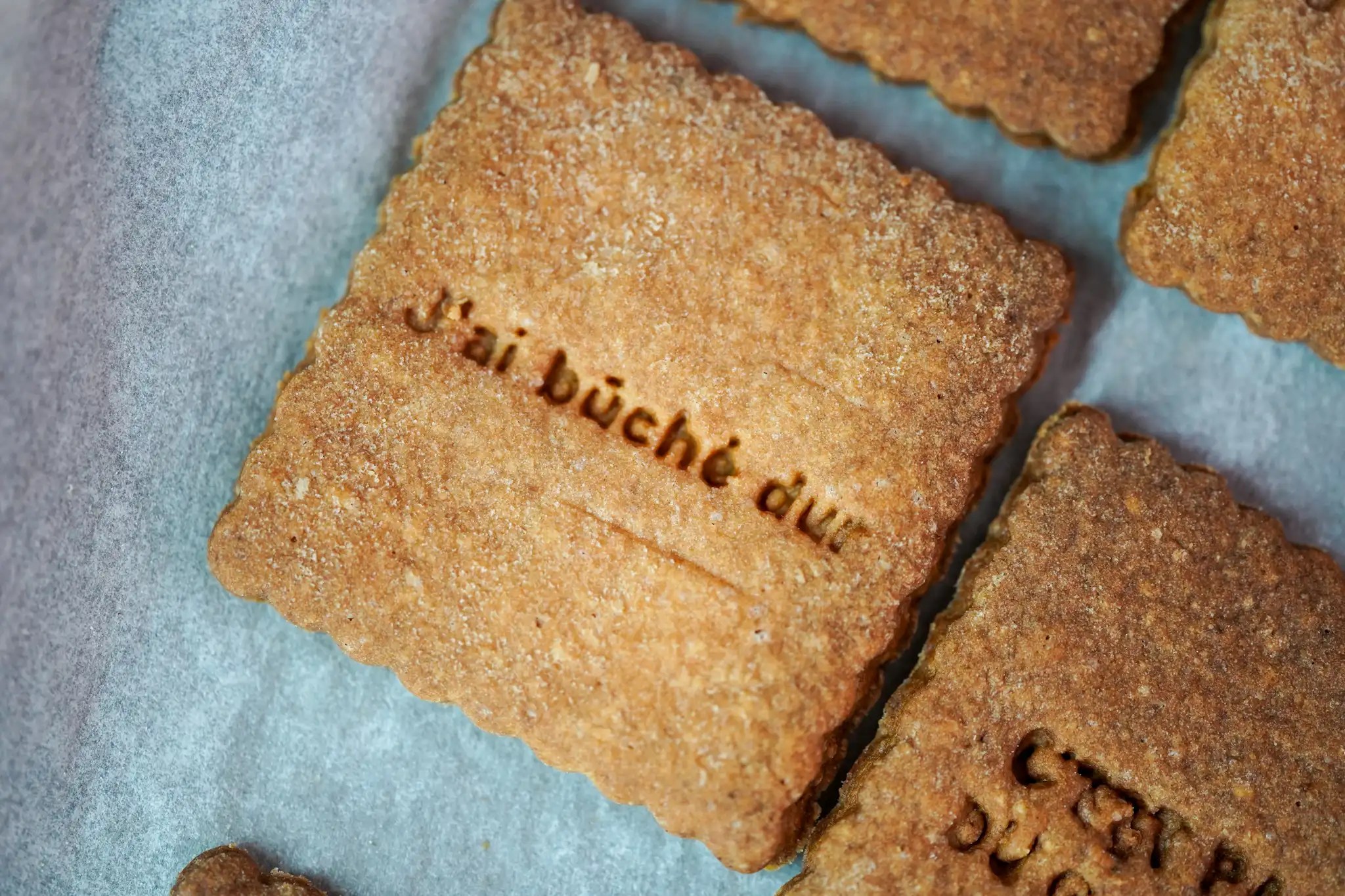 emporte pièces biscuits de Noël - j'ai bûché dur - Spoolio