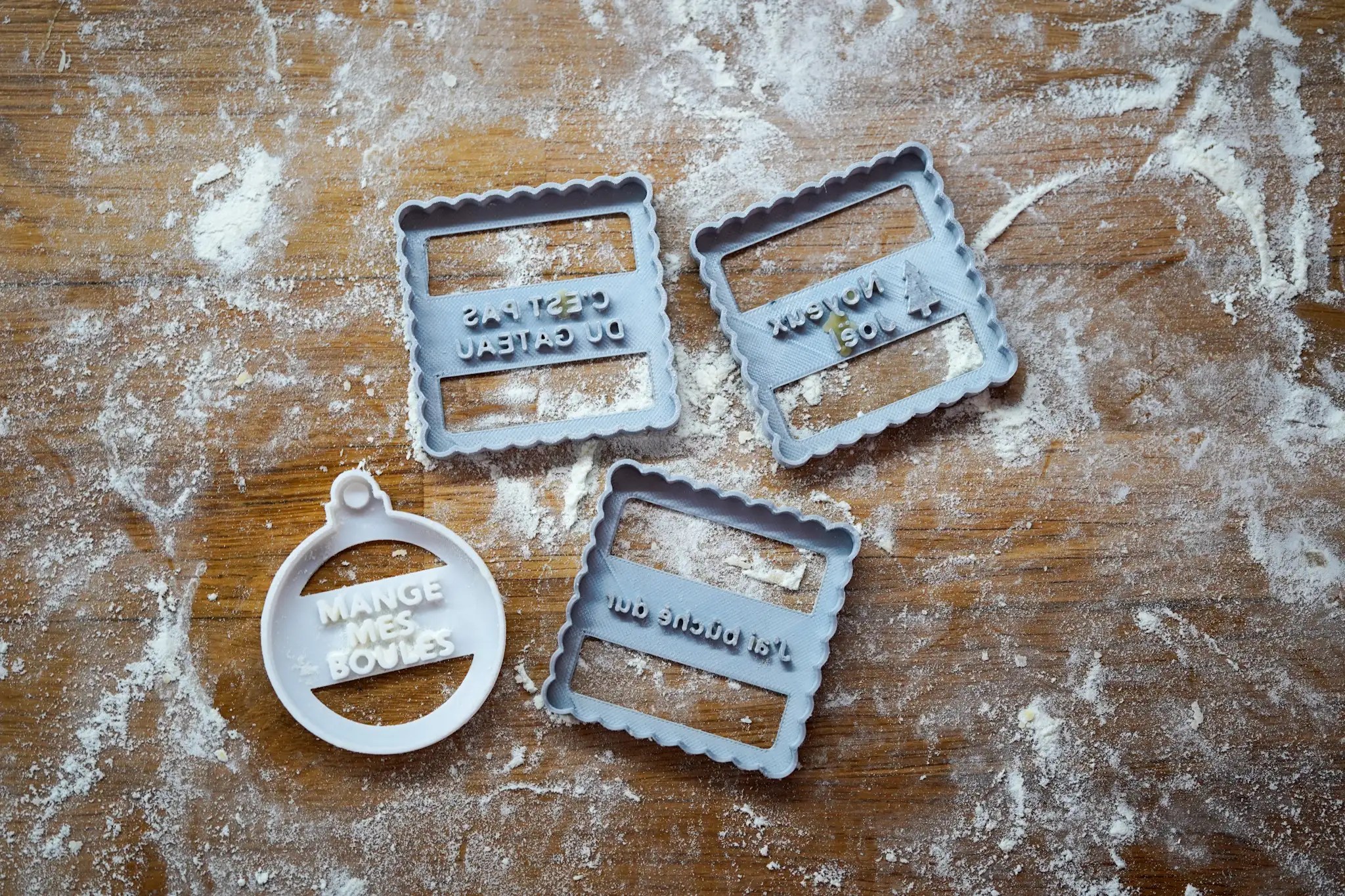 set emporte pièces biscuits de Noël - Spoolio