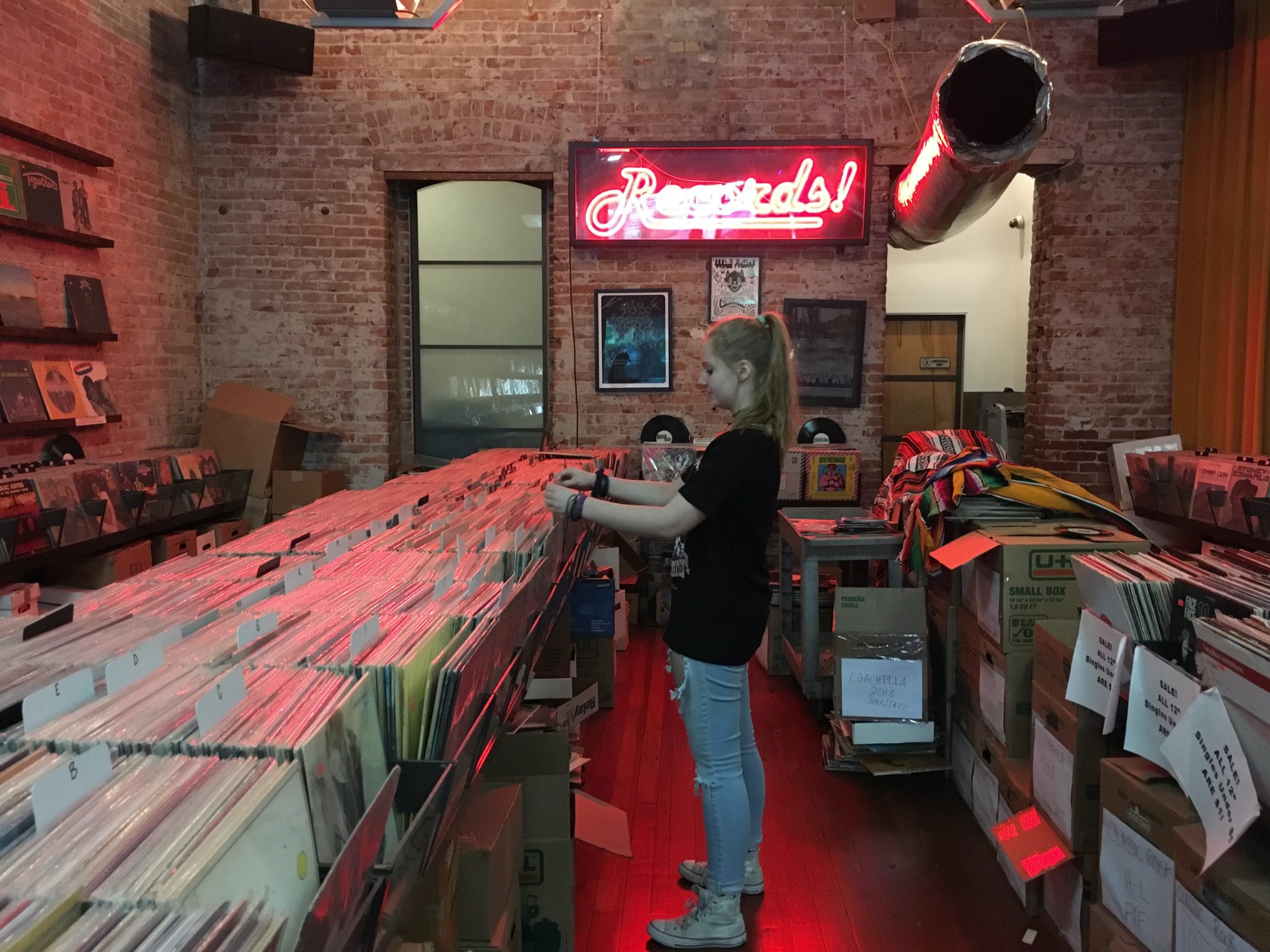 record store girl 1