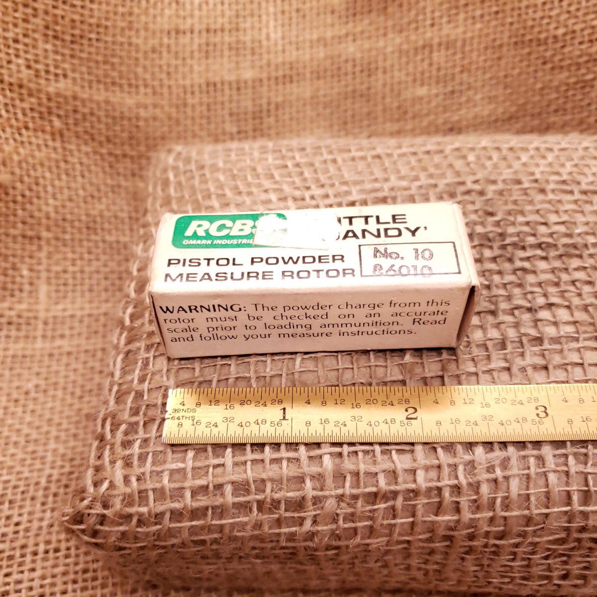 RCBS Little Dandy Pistol Powder Measure Rotor No. 10 | 86010 | New-Old ...