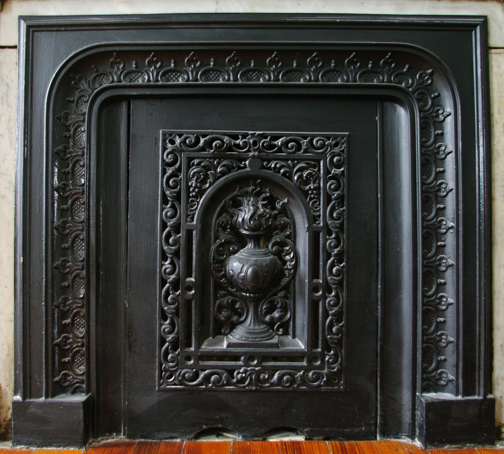 Antique Brass Fireplace Screen Reviews Cb2