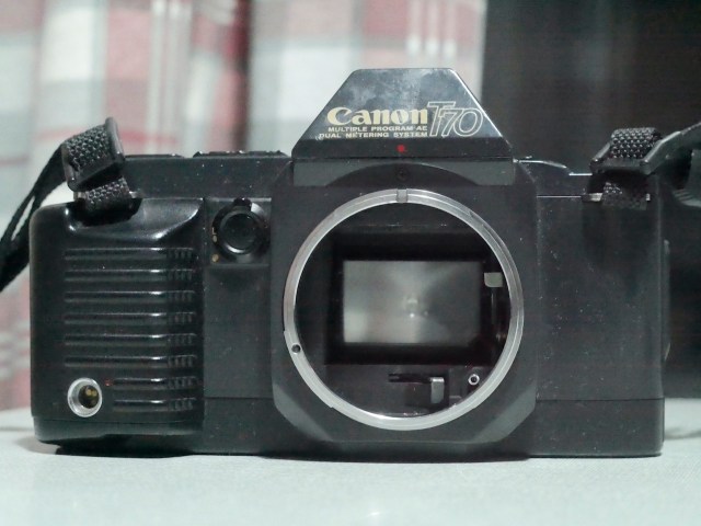 Canon T70 – John's Cameras. A collection of interesting and old
