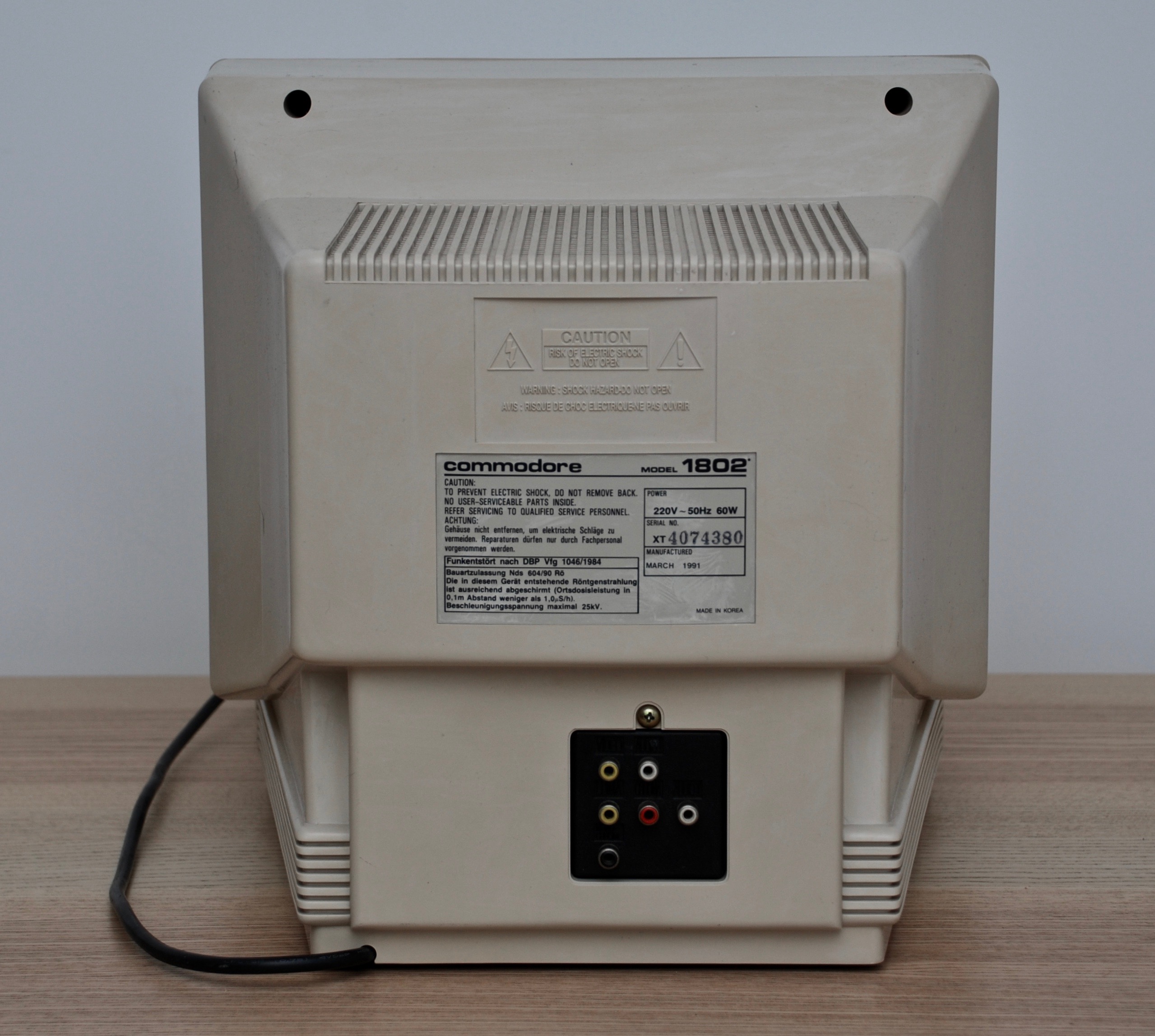 Commodore 1802 - Old Crap Vintage Computing